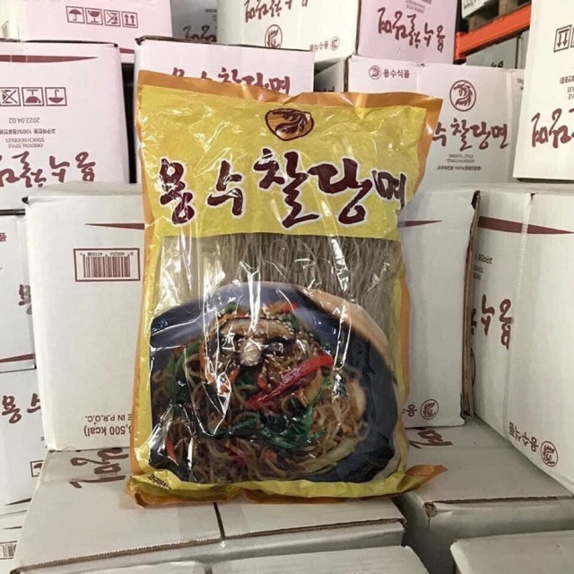 [1 KG - DATE MỚI] MIẾN KHOAI LANG HÀN QUỐC - MIẾN GOGI