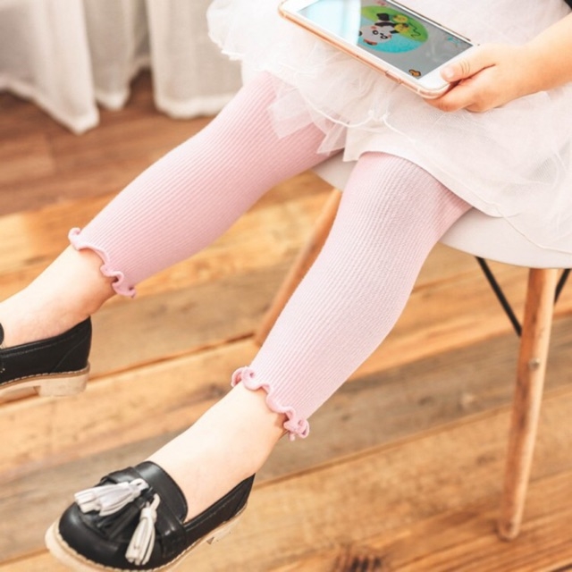 FREESHIP - QUẦN LEGGING LEN TĂM DỄ THƯƠNG BÉ GÁI