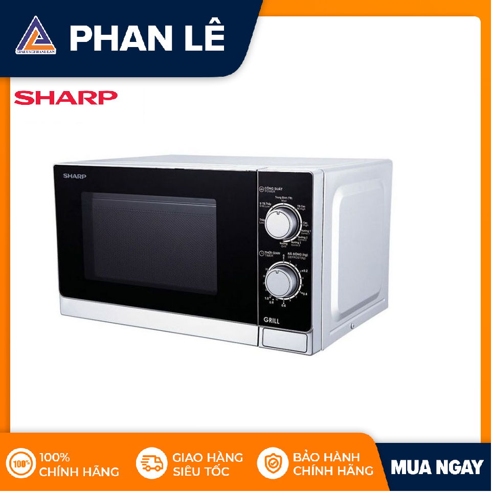 Lò vi sóng sharp r-g222vn-s 20 lít