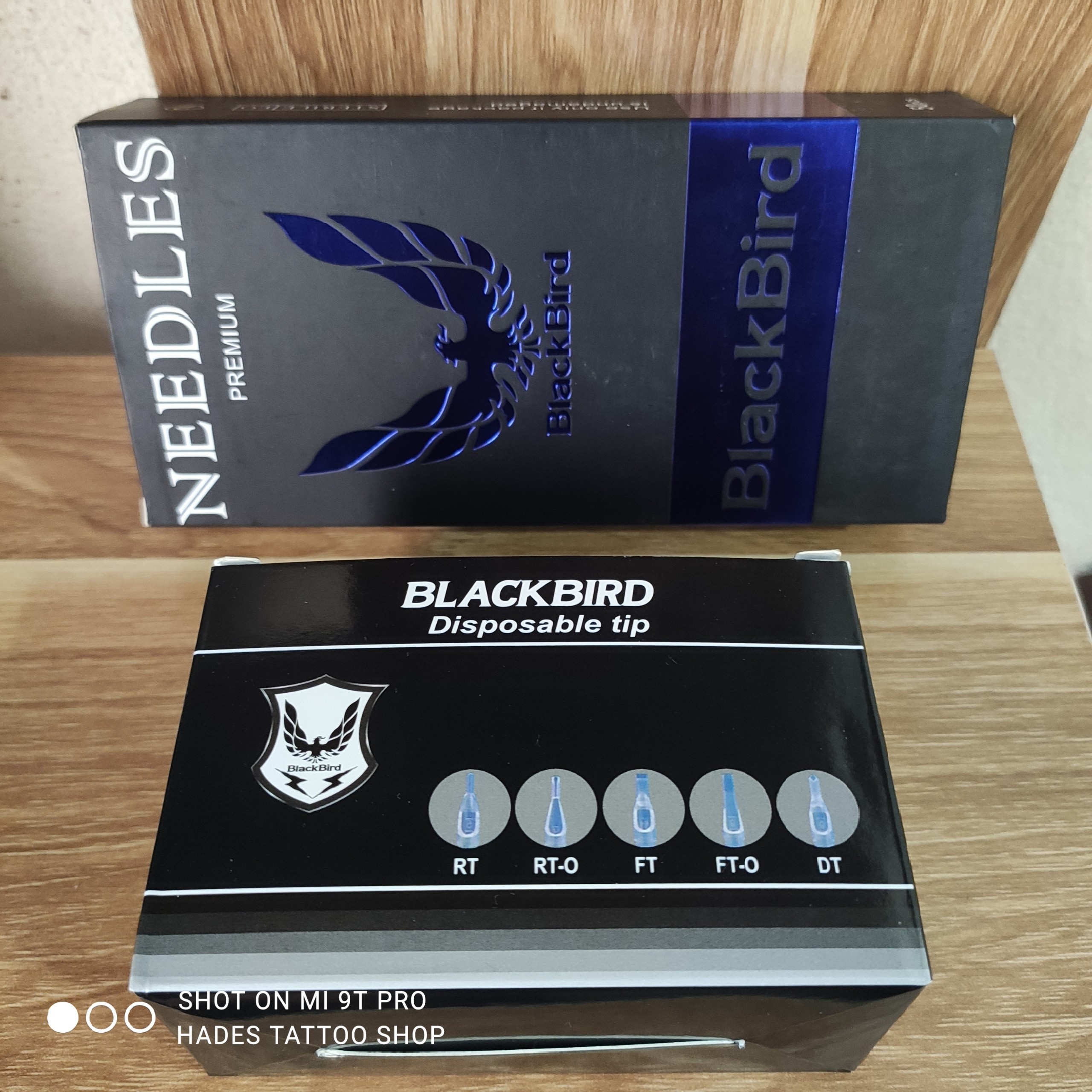 Bộ kim xăm + ngòi 9RL đi nét Black Bird