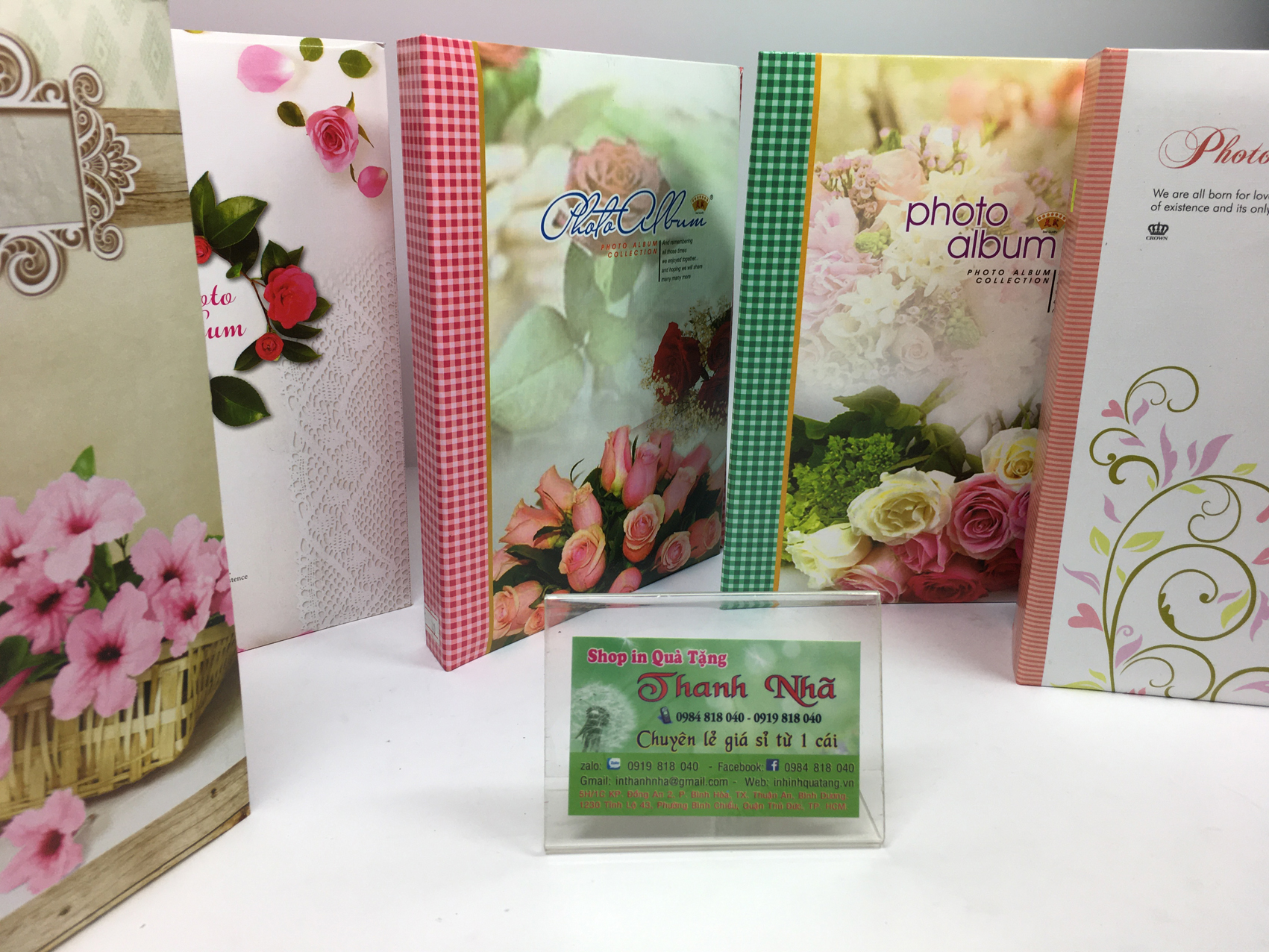 Album ảnh 10x15cm (bìa cứng)