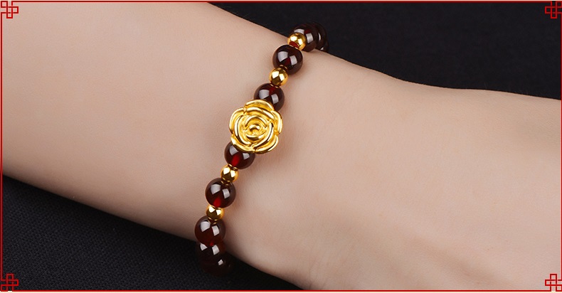 Hoa hồng nhỏ vàng 24k