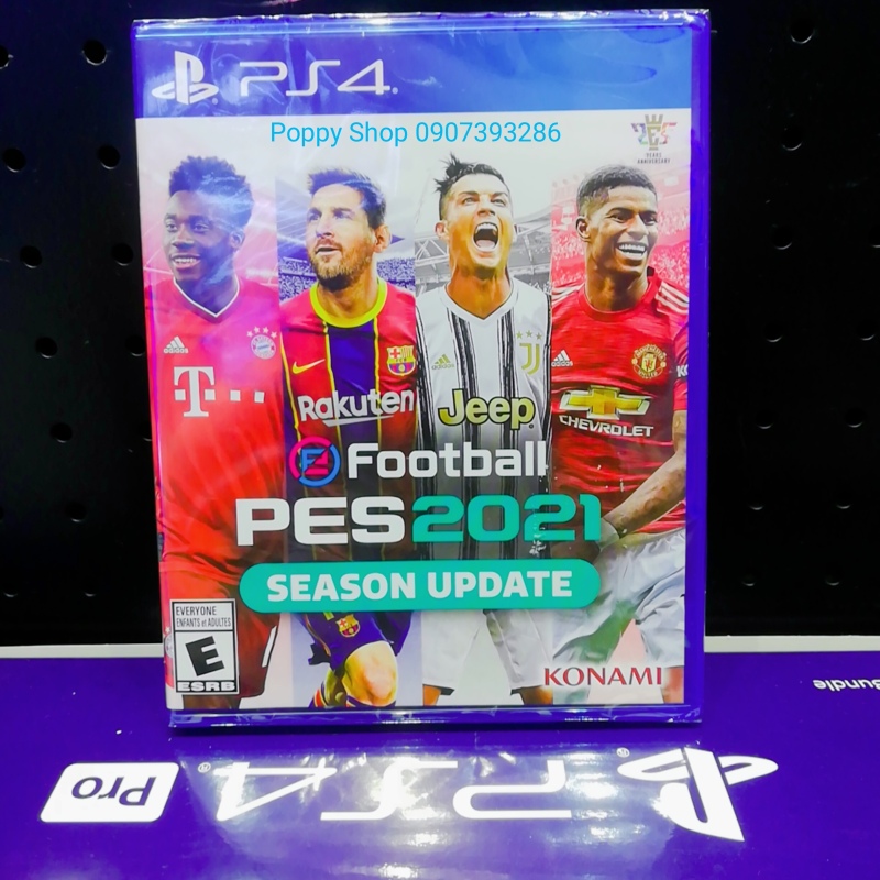 Đĩa Game PS4 : eFootball PES 2021