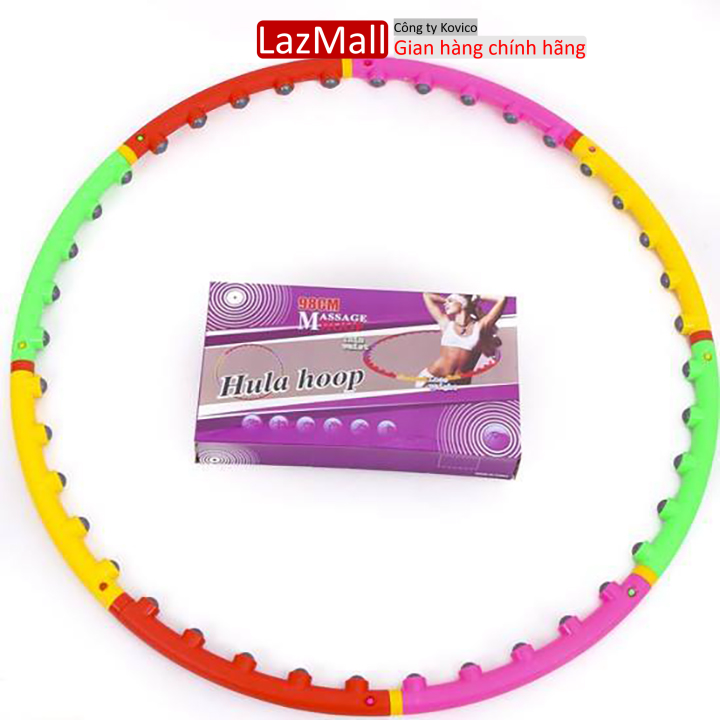 Vòng lắc giảm eo massage giảm mỡ bụng hula hoop, vòng lắc eo thông minh