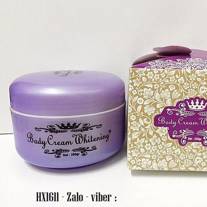 Kem body cốt tím whitening body cream