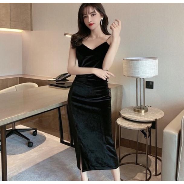 Body nhung 2d dáng dài