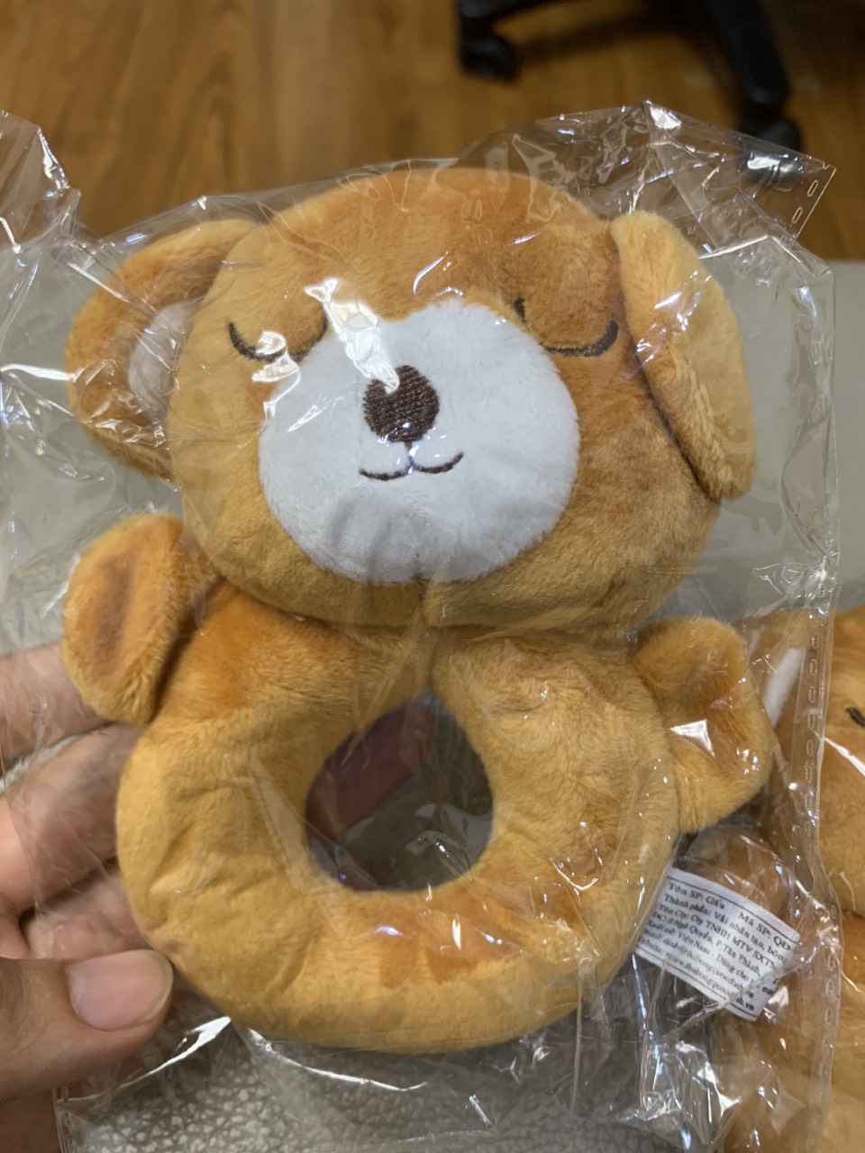 Gấu bông móc khoá hàng không cute