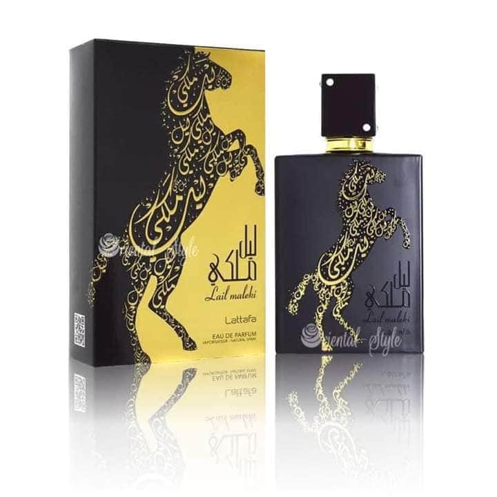 Nước hoa dubai ngựa đen lattafa lail maleki 100ml chính hãng - 6380