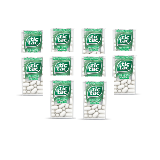 [DATE 08/22] COMBO 12 Kẹo Tic Tac hương vị bạc hà 14,5 g