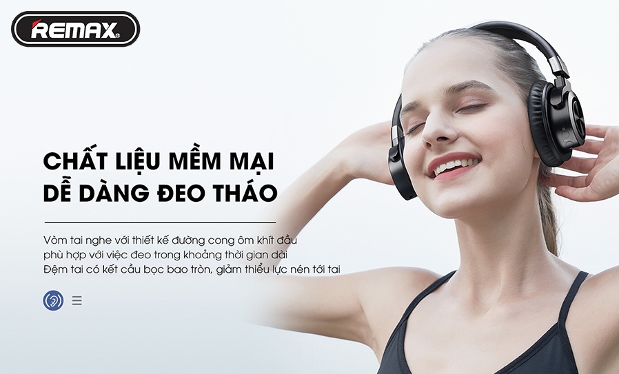Tai nghe Bluetooth chụp tai Remax RB-650HB