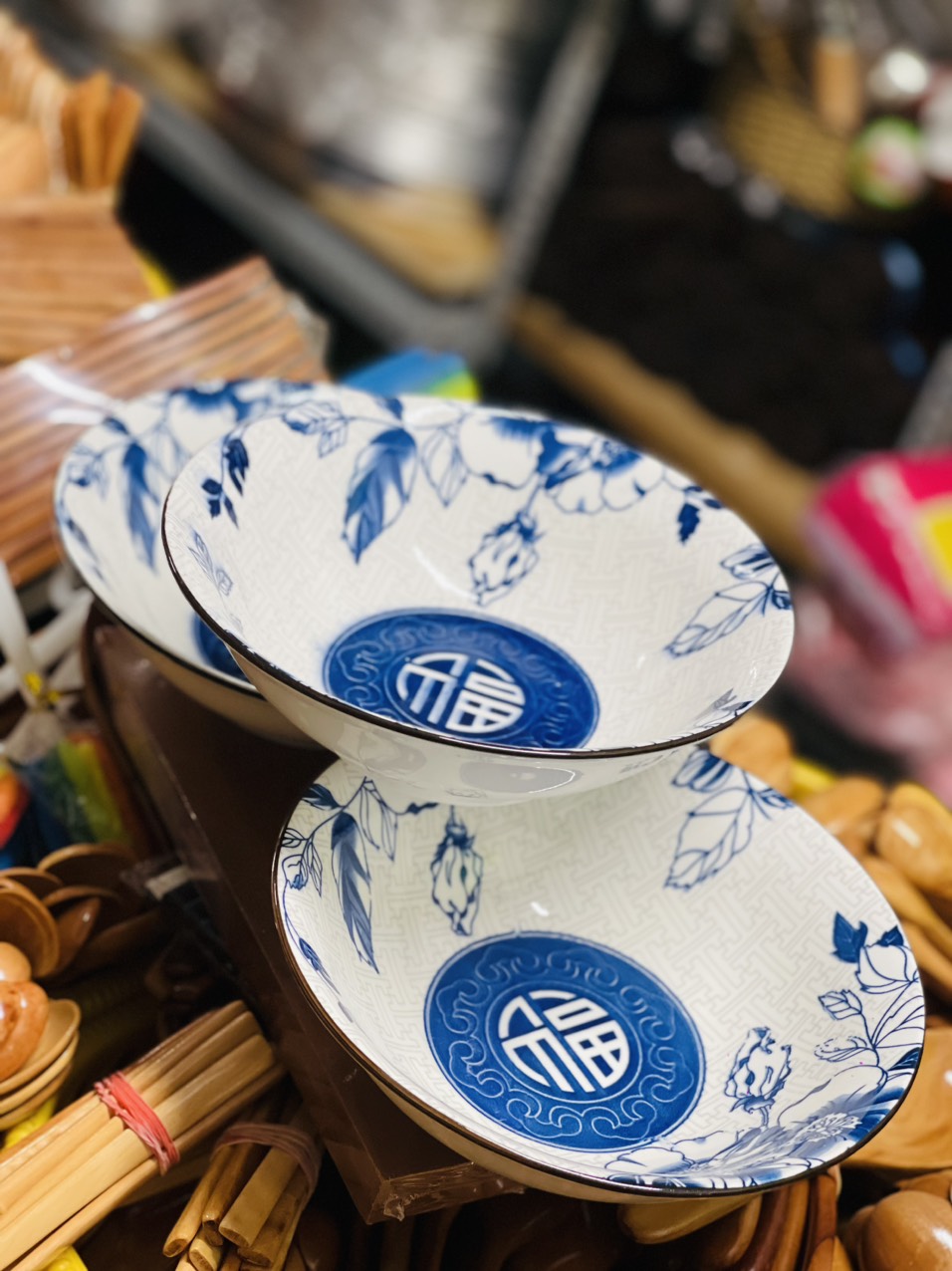 Giá rẻ combo Tô số 8 inch (20cm) loe hoa