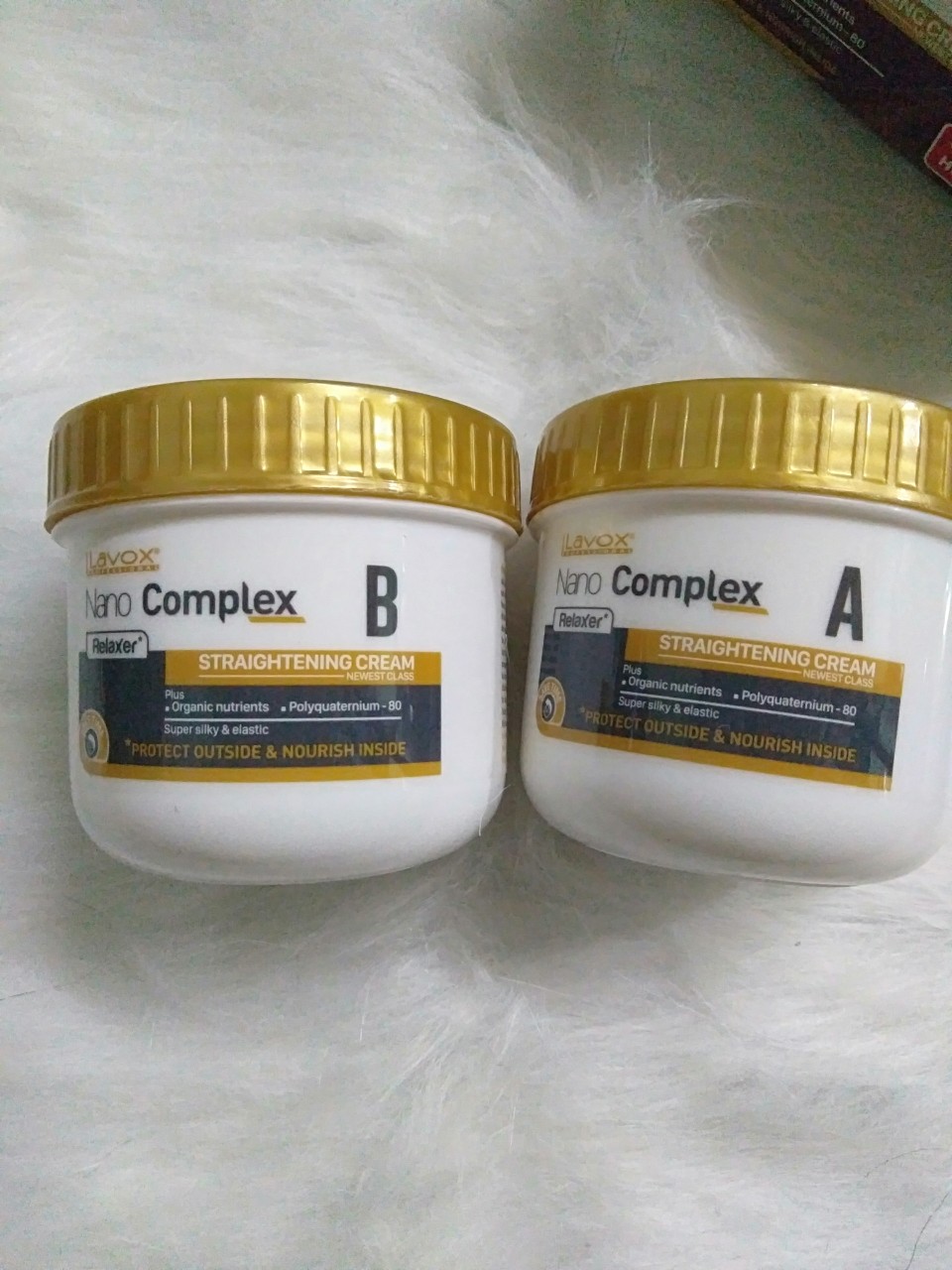 Bộ duỗi tóc lavox nano complex 150ml
