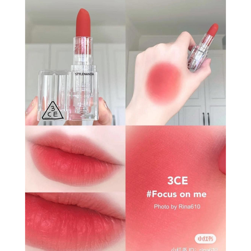 Son 3CE sáp vỏ trong suốt