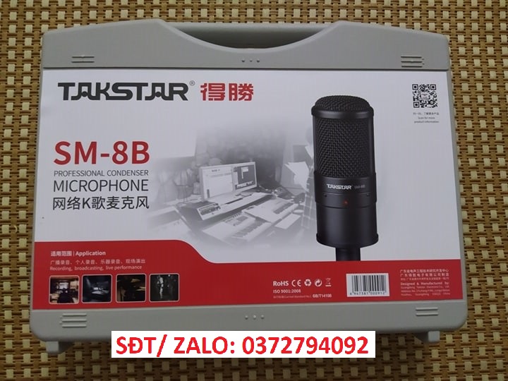 Micro thu âm chuyên nghiệp Takstar SM8B