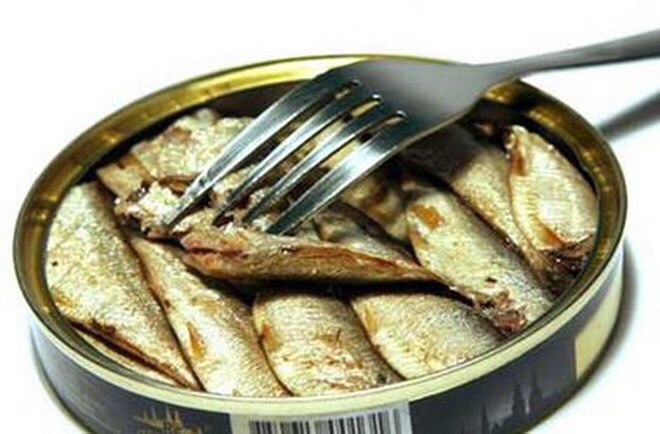 Cá trích ngâm dầu Nga 160g