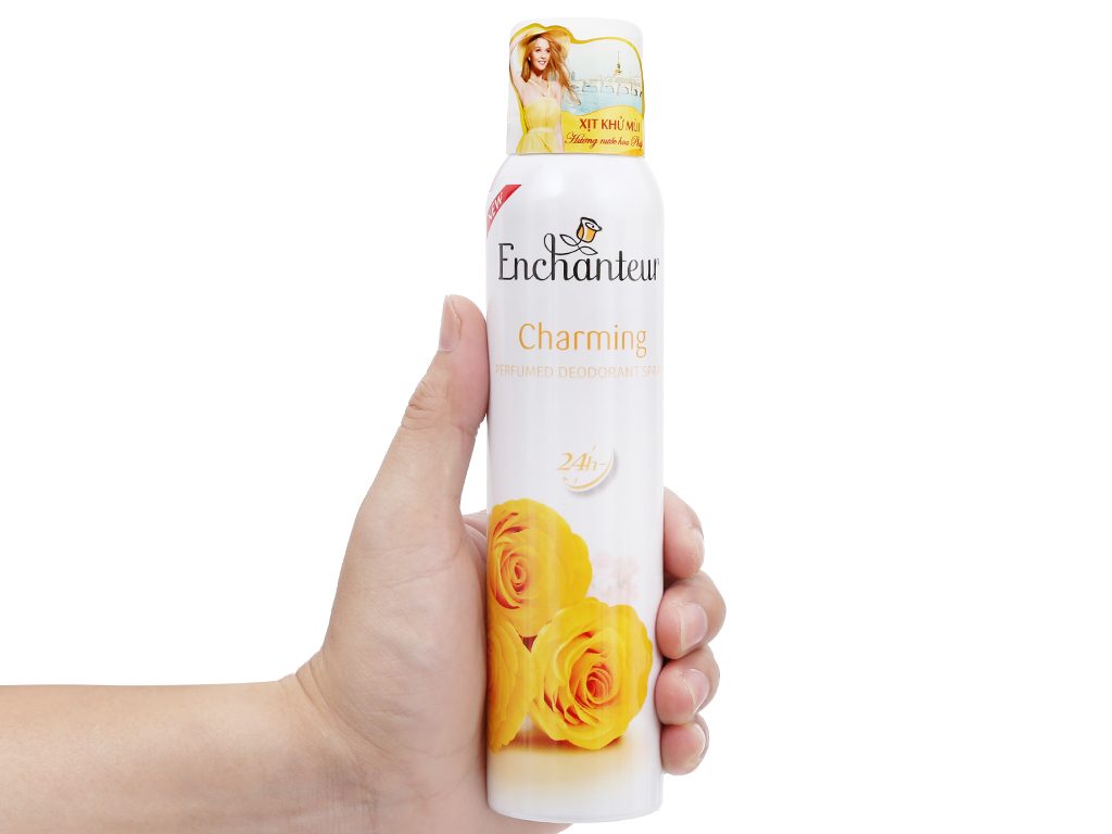 Xịt khử mùi hương nước hoa Enchanteur Charming