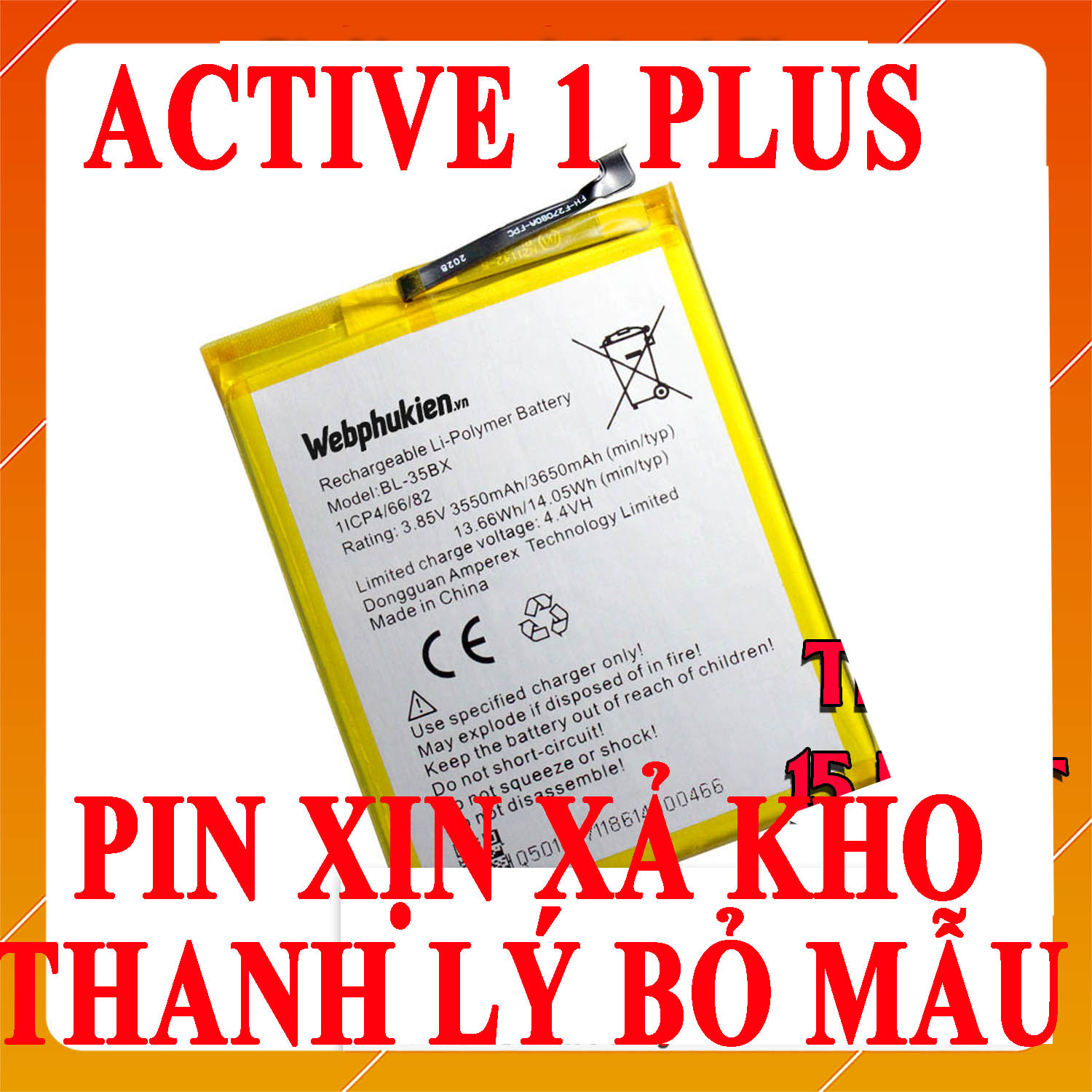 Pin Scud cho Vsmart Active 1 Plus/Active 1/Active 3/Aris/Aris Pro