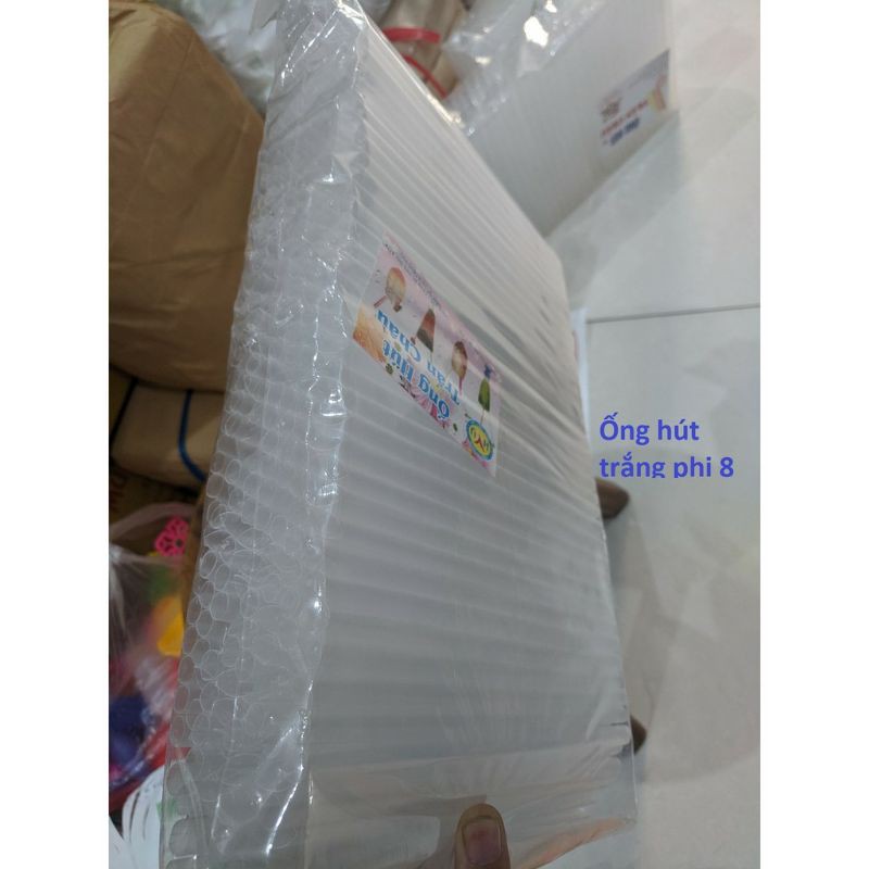 50O GRAM ỐNG HÚT NHỰA CAO CẤP