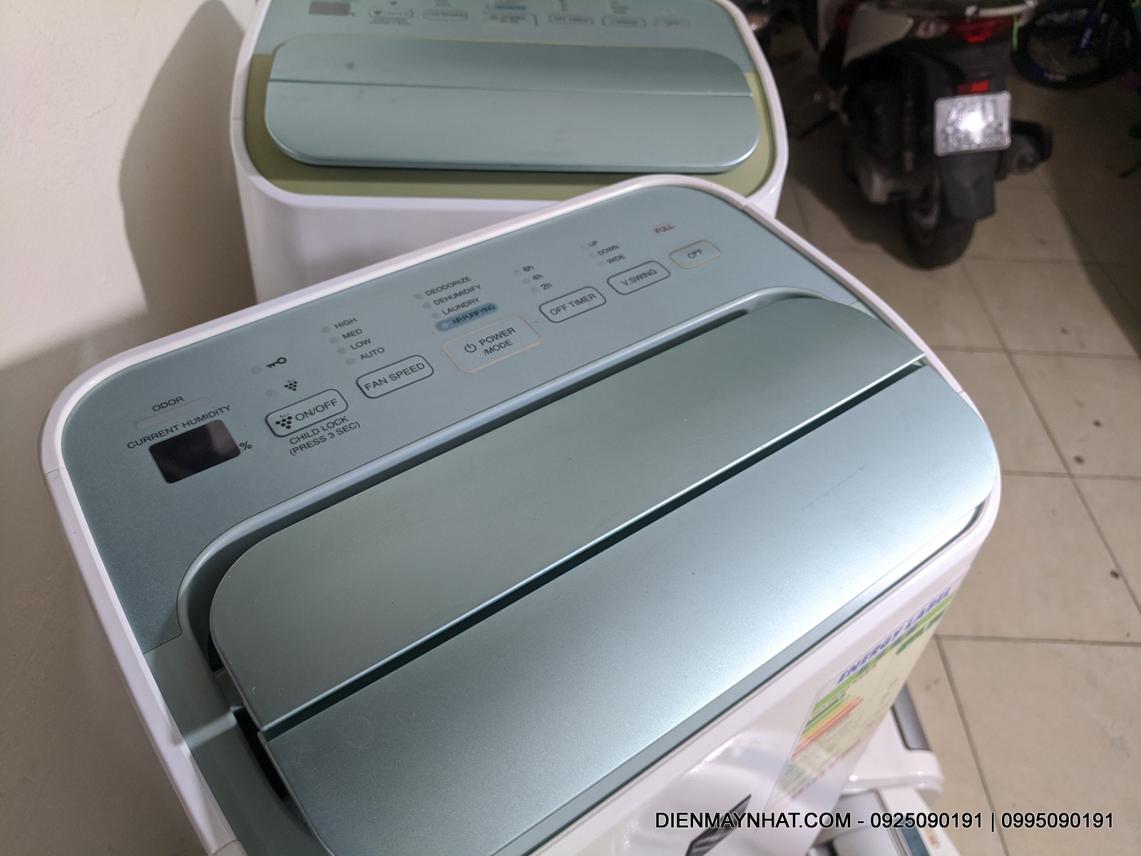 MÁY HÚT ẨM SẤY QA & LỌC KHÔNG KHÍ TẠO ION  SHARP DW-E16FA