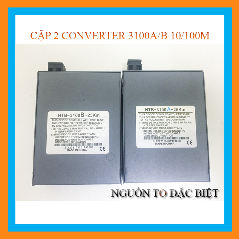 Cặp converter quang NetLink HTB 3100 AB