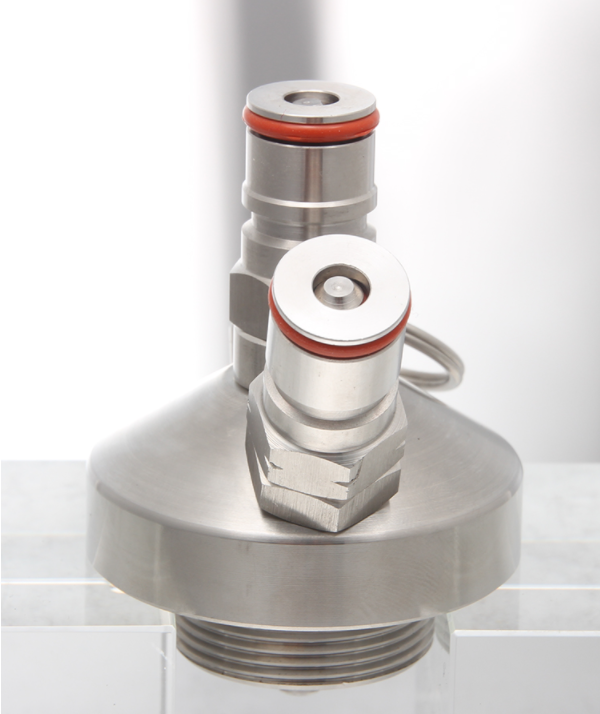 Online Mall  Van Khóa Keg Beer Ball Lock 2 Vòi Type3