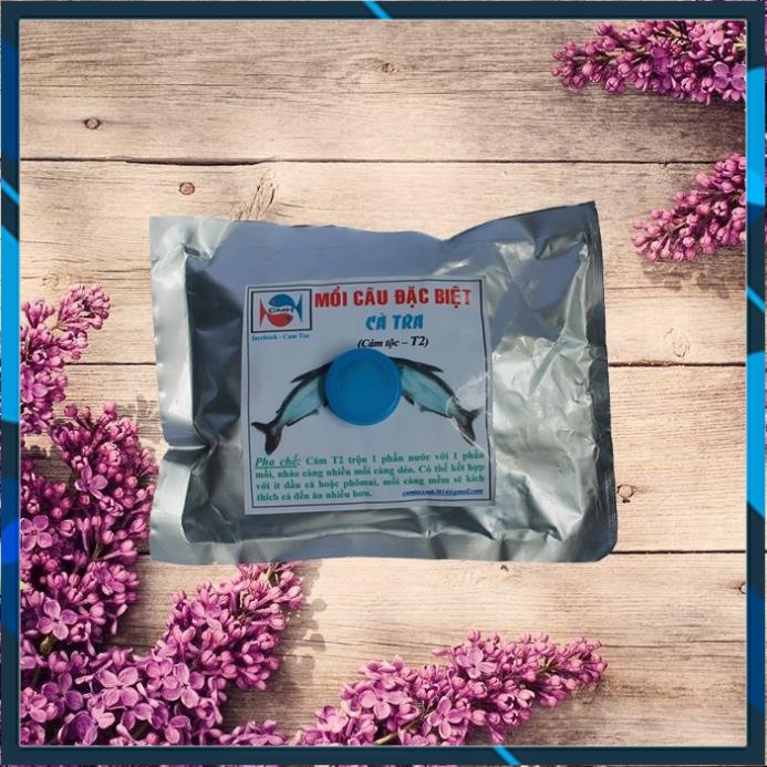 Mồi câu cá đặc biệt cá tra (cám tộc) 250g