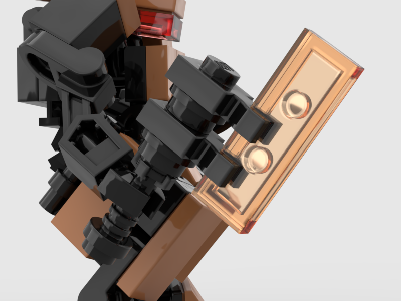 Đồ chơi lắp ráp Lego Moc robot Grass