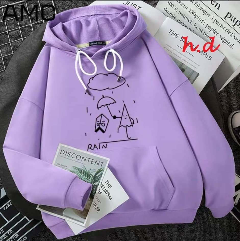 Áo hoodie nỉ rain hda0920