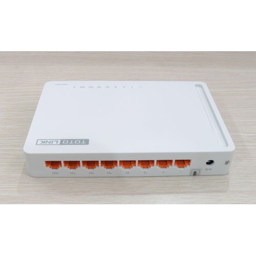 [Giá hủy diệt] [Siêu Sale] Bộ chia mạng Totolink S808 - Switch 8 cổng 10/100Mbps (hàng chính hãng 24T)