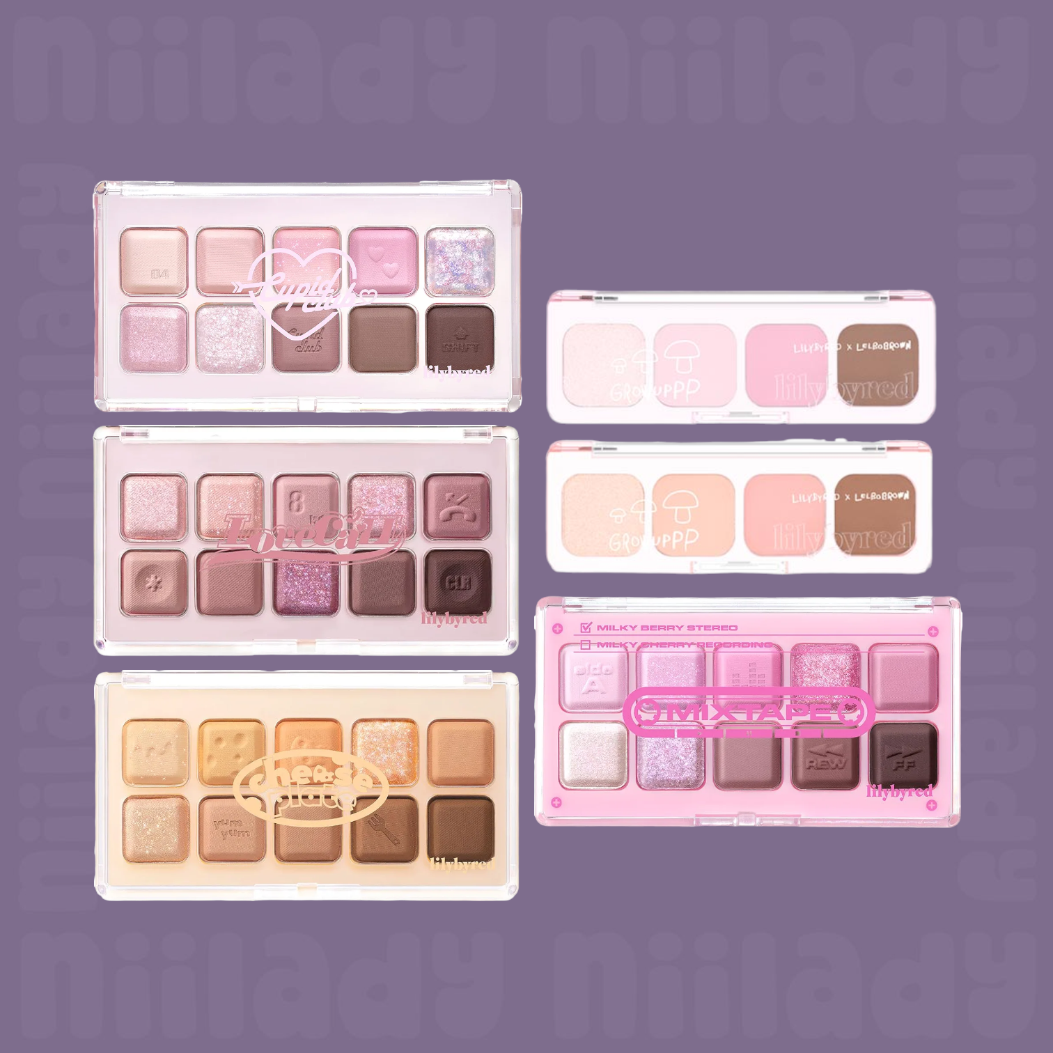 Bảng mắt Lilybyred Mood Keyboard Palette, Lilybyred Mood It Palette