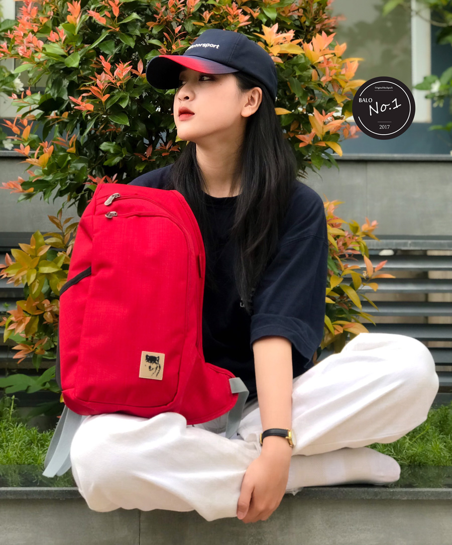 [HCM][TẶNG KÈM VỚ] Túi Đeo Chéo Thời Trang Mikkor D.leh Sling – Red