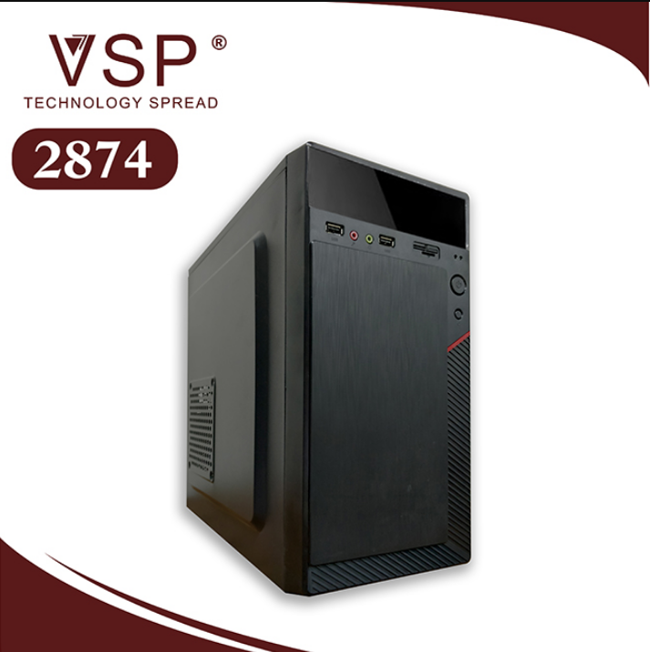 [HCM]Thùng Máy Tính Case VSP 2874 - KHÔNG KÈM FAN