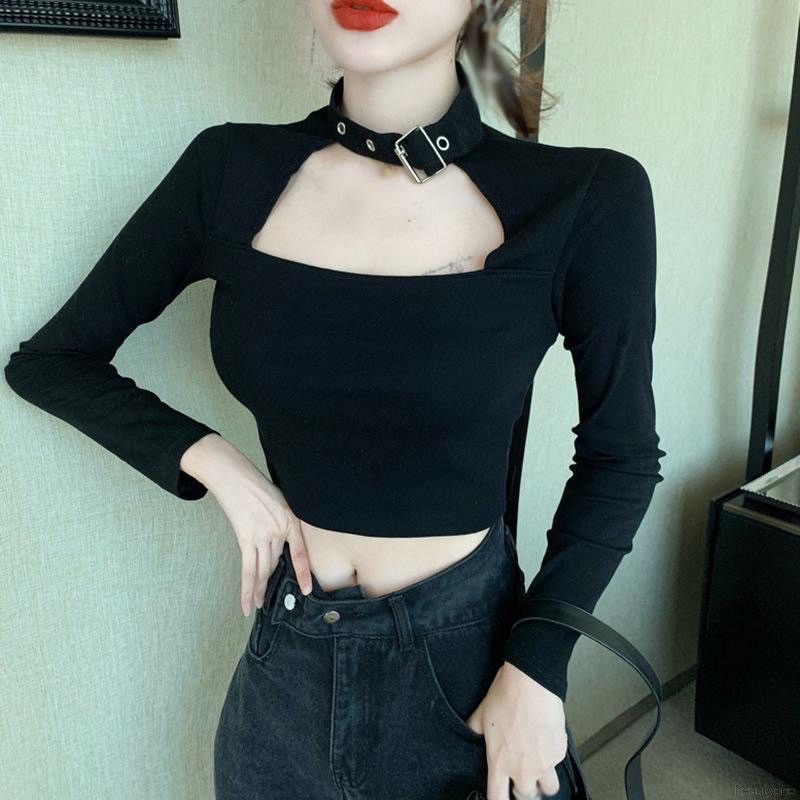 Áo body kiểu hở khoét ngực (chất Borip)