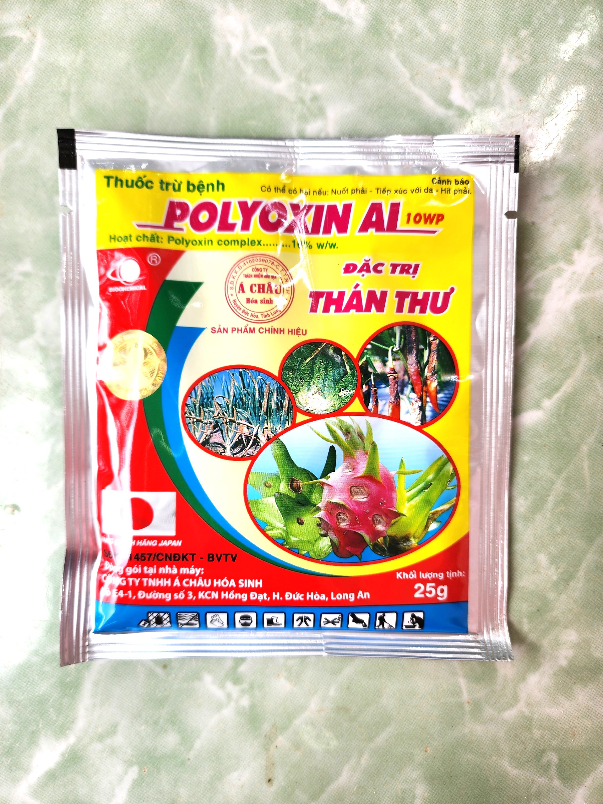 Polyoxin al 10wp - đặc trị thán thư