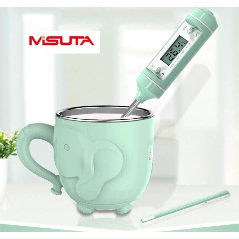 Nhiệt kế Misuta đo nước pha sữa cho bé