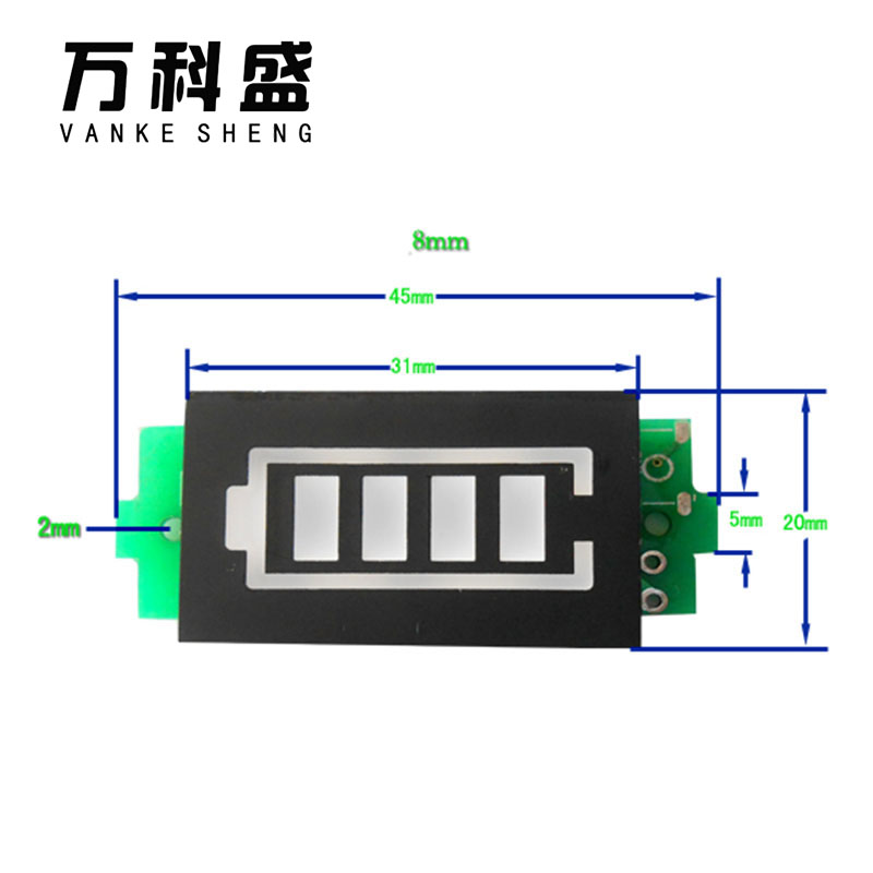 12V 18650 Li-po Li-ion Lithium Battery Packs Battery Capacity Indicator Meter Power Level Tester Module Display Board