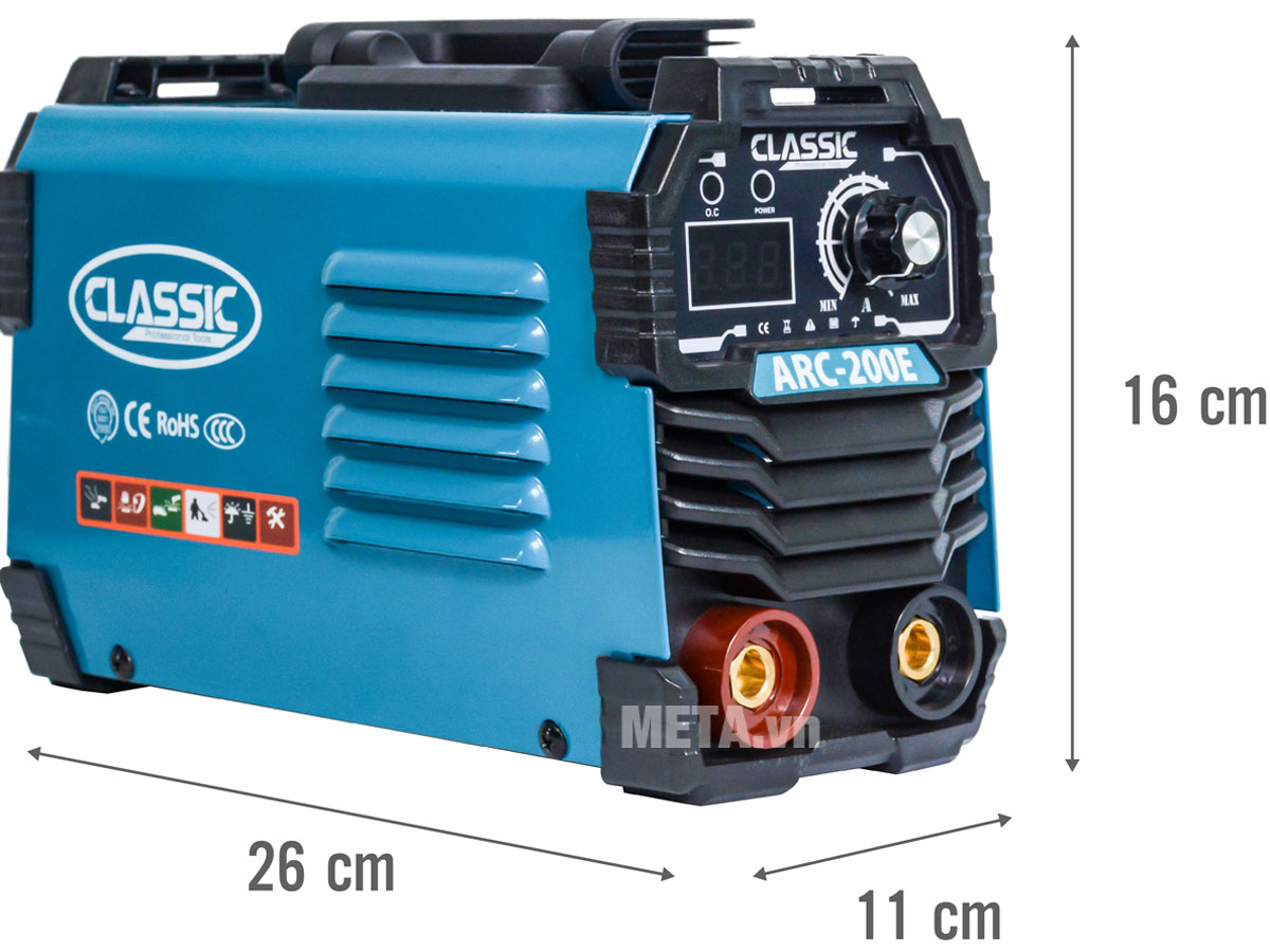 MÁY HÀN MINI 200E  CHÍNH HÃNG CLASSIC  BH 12 THÁNG