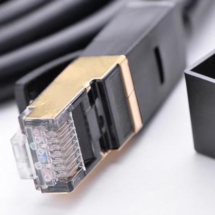 Dây cáp mạng cat7 đúc sẵn màu đen Ugreen 20m 11275