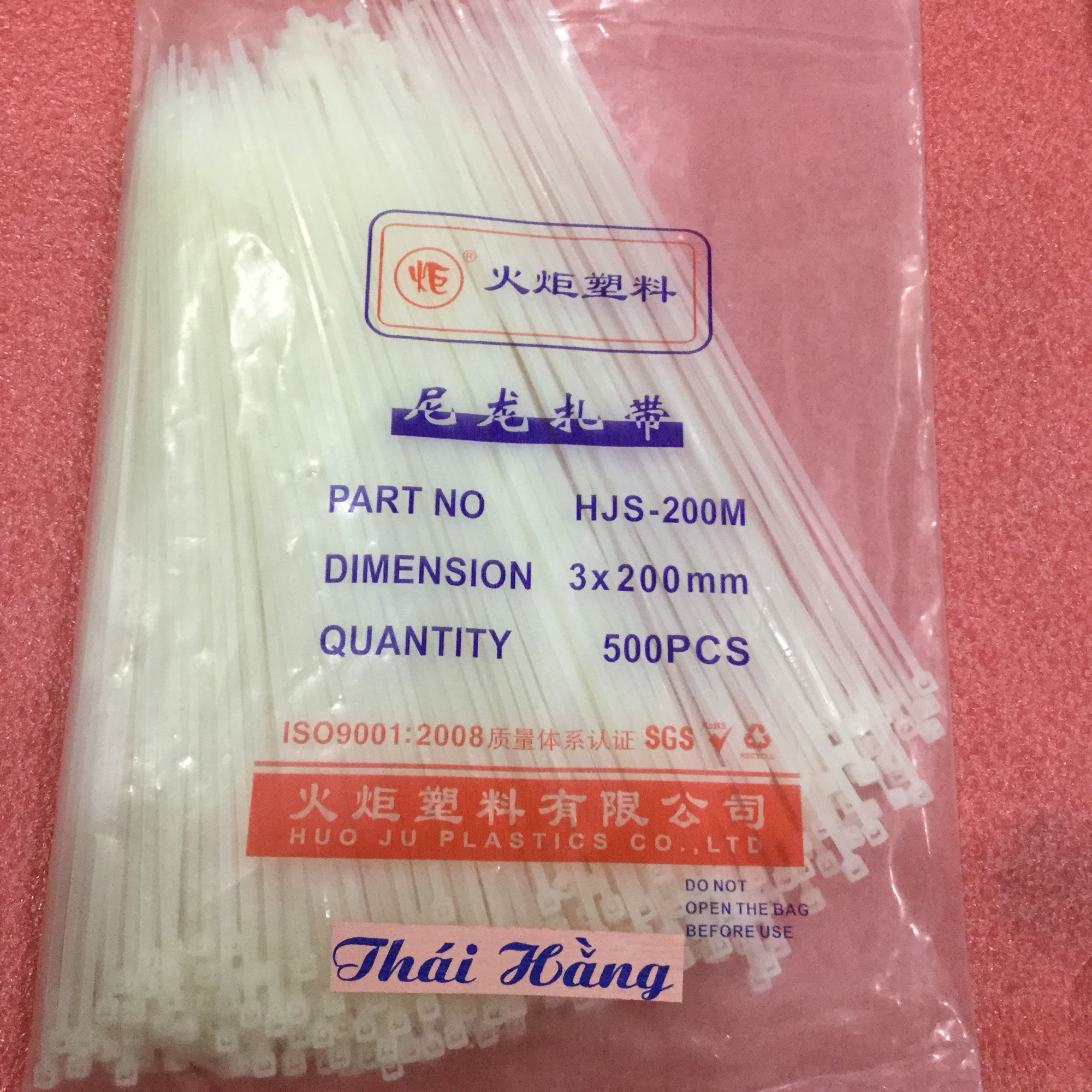 Dây thít 3 x200 mm—500 chiếc