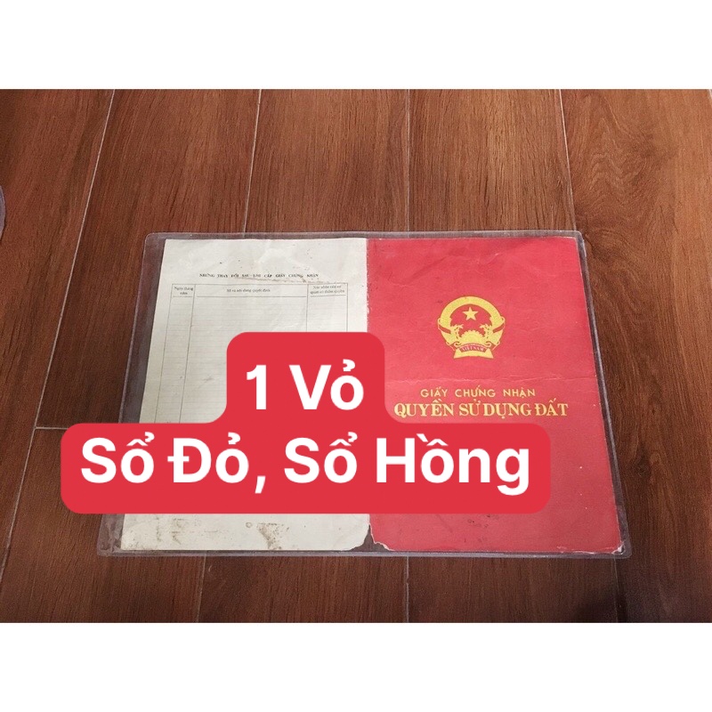 BAO BỌC SỔ HỒNG, SỔ ĐỎ, GIẤY TỜ NHÀ ĐẤT ( KHỔ A3 )