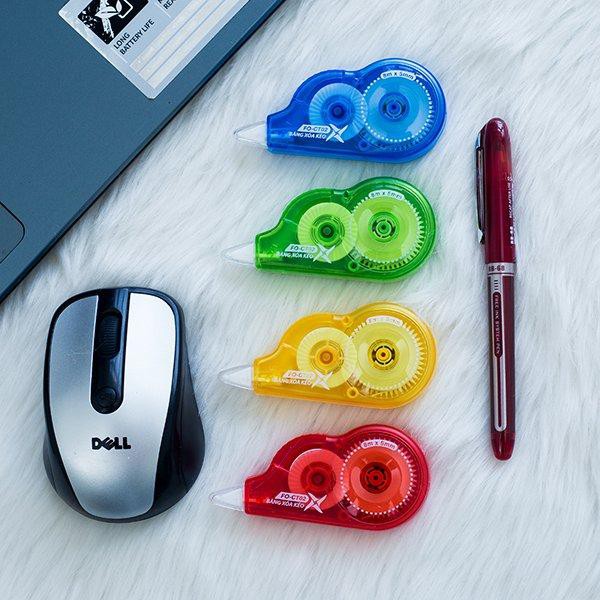 băng xóa,Bút xóa kéo FlexOffice FO-CT-02