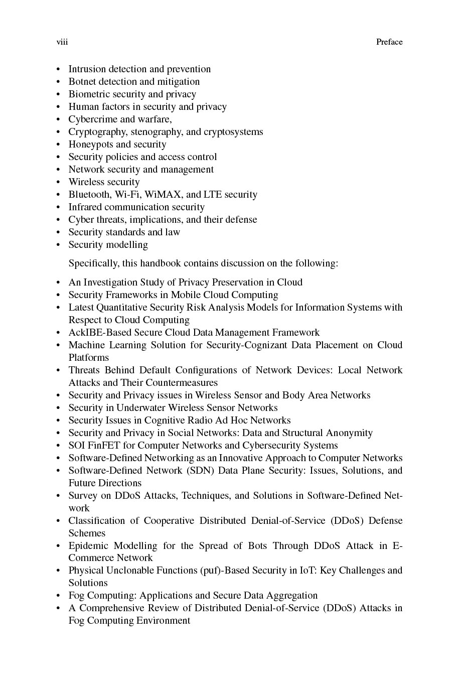 Handbook Of Computer Networks And Cyber Security