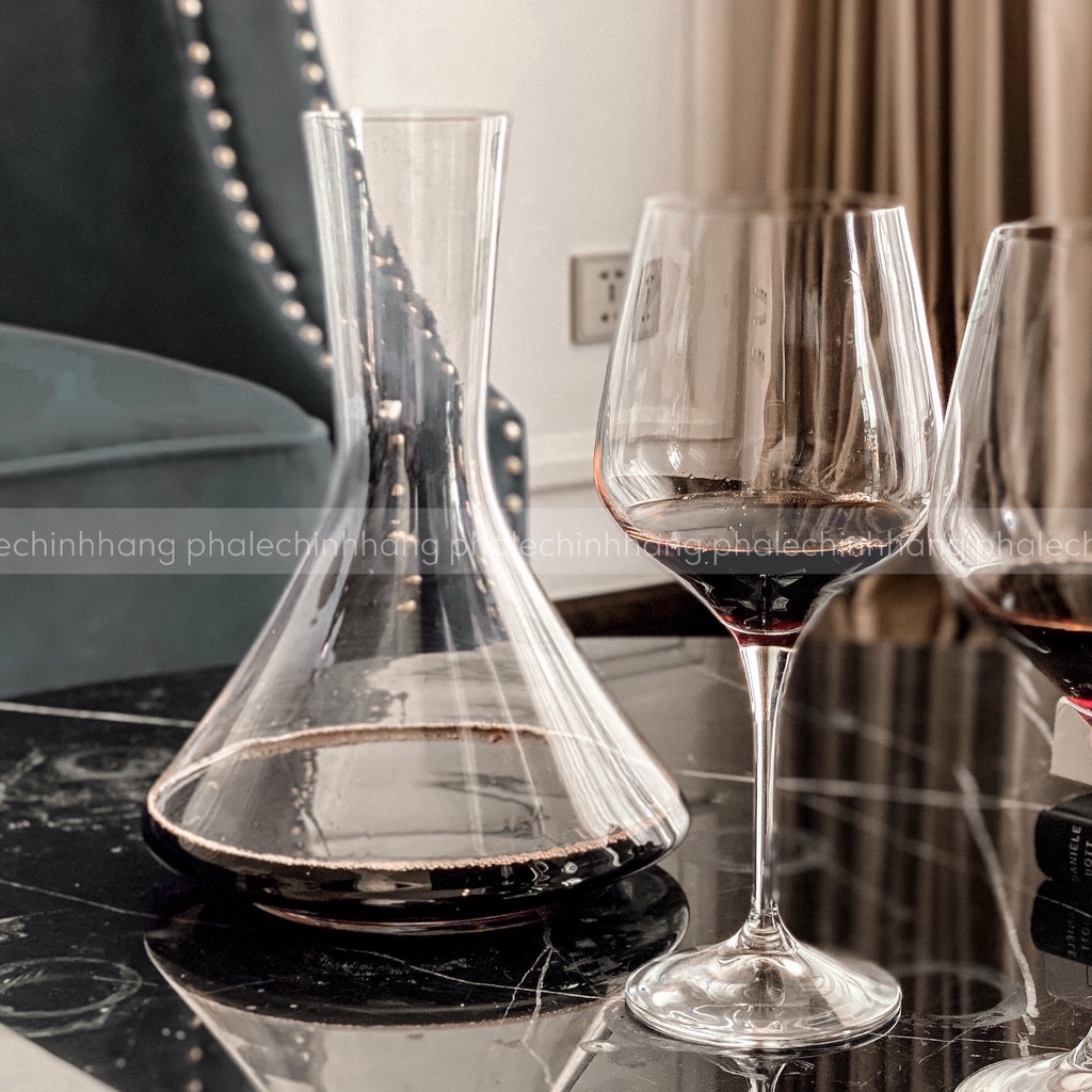 Bình lắc rượu vang pha lê Decanter Xtra 1400ml Crystalex Bohemia