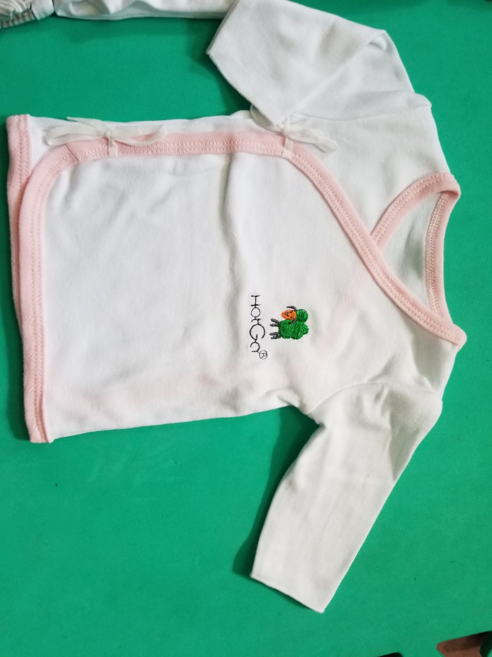 Áo sơ sinh Hotga dài tay (combo 2 cái)