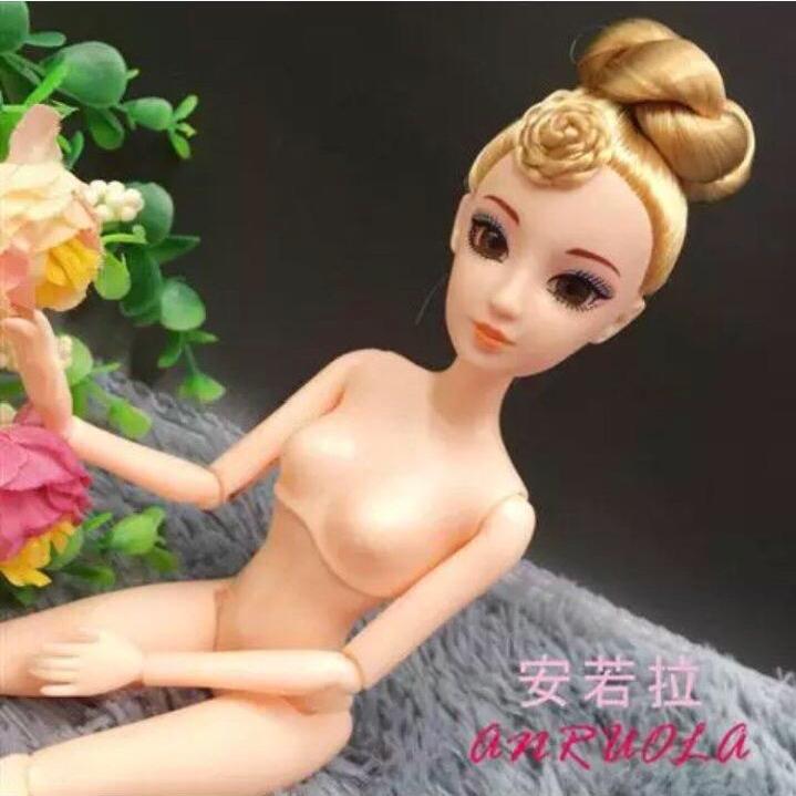 Đầu búp bê - tóc bới