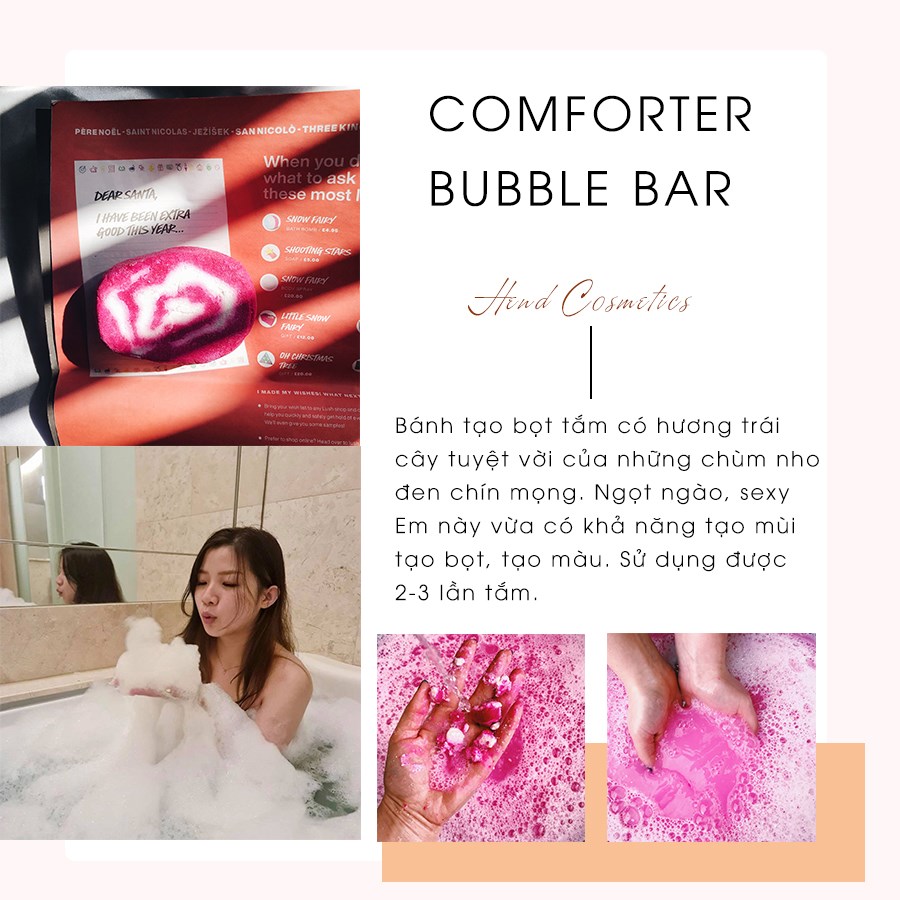 Bánh tạo bọt tắm Lush - Lush bubble bar
