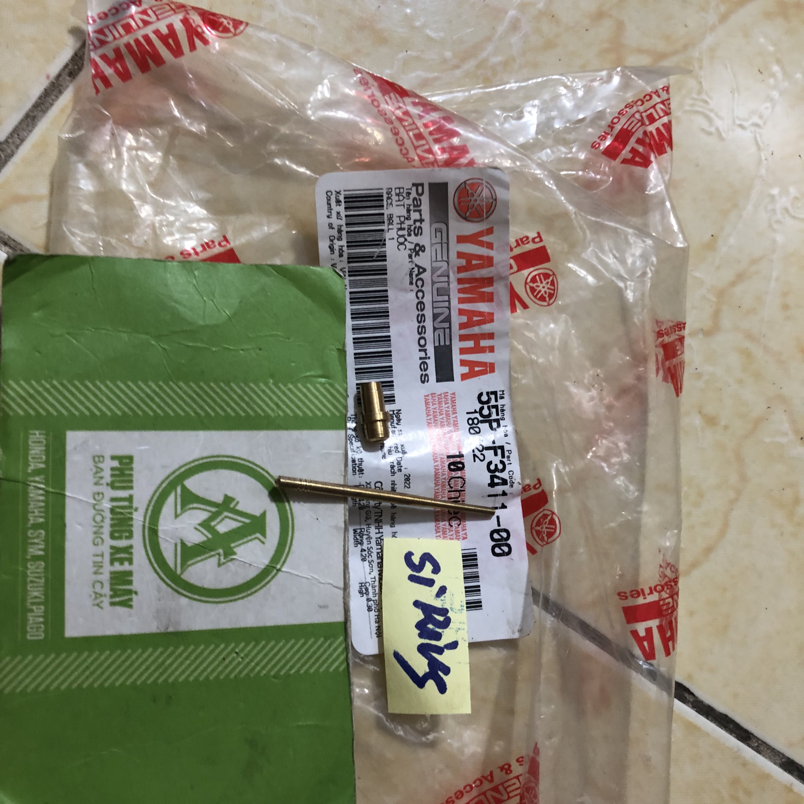 KIM BẠC - KIM ĐÓT XE SIRIUS XĂNG CƠ LOẠI 1
