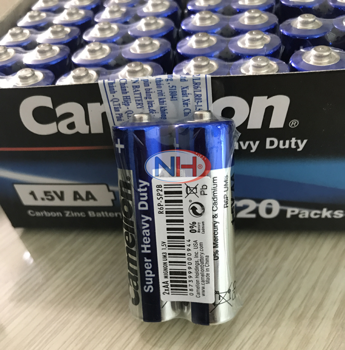 2 Viên Pin AA 2A Camelion 1.5V