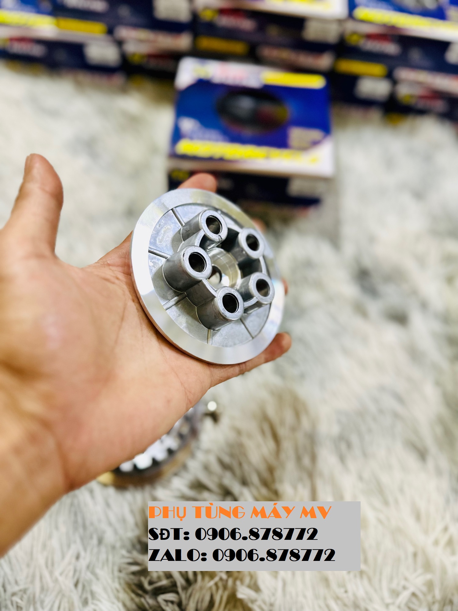 Nồi Sum 5 lò xo dành cho xe Sirius