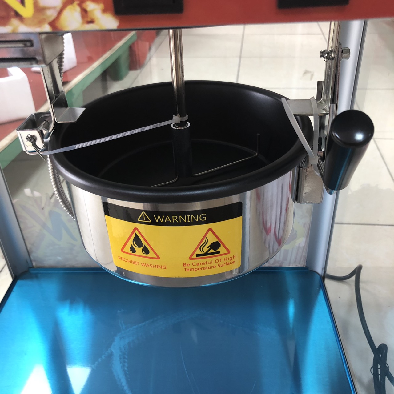 Máy làm bắp rang bơ chạy điện 220V - maybaprangbo